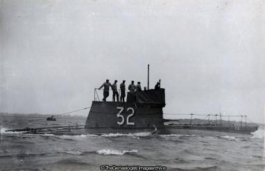 HM Submarine C2 (1912, British, C Class Submarine, England, Essex, Harwich, HMS C2, North Sea, Submarine)