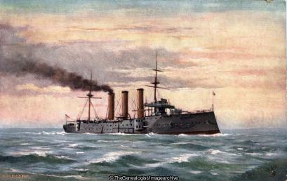HMS Essex (1901, C1900, Cruiser, HMS Essex, Royal Navy)