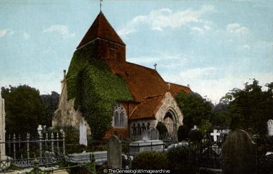 Hollington Church (Church, Church in the Wood, England, Hastings, Hollington, St Leonard, Sussex)