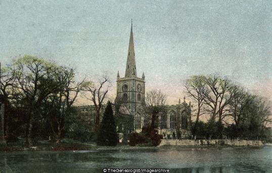 Holy Trinity Parish Church, Stratford-on-Avon (Church, England, Holy Trinity, Stratford on Avon, Warwickshire)