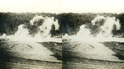 Huge Shell Hole Beside a Highway (3d, Artillery, C1917, France, Shell Hole, WW1)