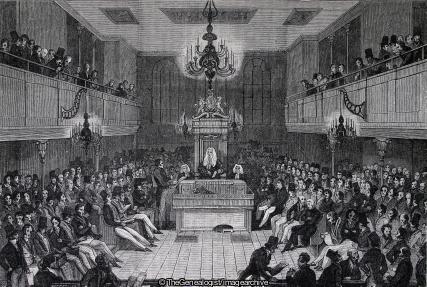 Interior of the House of Commons 1834 (House of Commons, London)