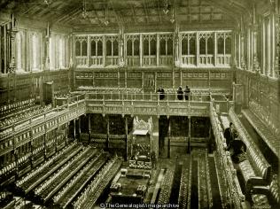 Interior of the House of Commons (House of Commons, London)