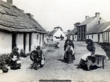 Irish Village (Ireland, Spinning Wheel, Village)