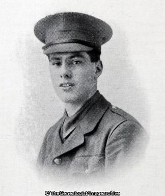 James Balleny Ireland Lieut Gloucestershire Regiment (England, Gloucestershire, Gloucestershire Regiment, Lieutenant, Stonehouse, WW1, Wycliffe College)
