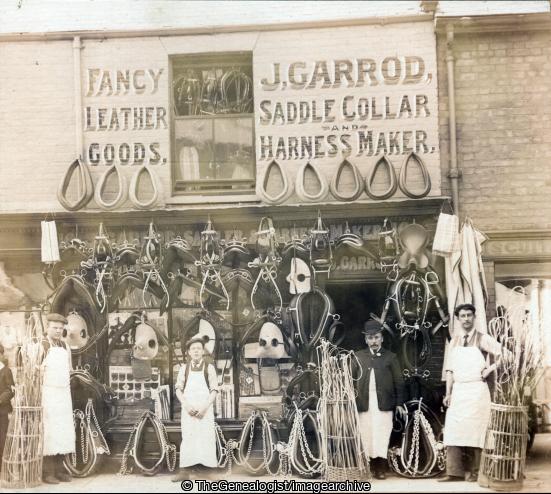 James Garrod 16 Bevan St Lowestoft leather goods store front (Beven Street, leather goods, Lowestoft, shop)