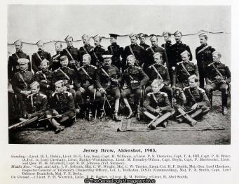 Jersey Brow Aldershot 1903 (1903, Aldershot, C1900, Camp, England, Hampshire, Nottinghamshire Yeomanry, South Nottinghamshire Hussars)