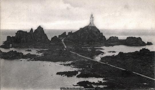 Jersey La corbiere (Channel Islands, Jersey, La Corbiere, Lighthouse, St Brelade)