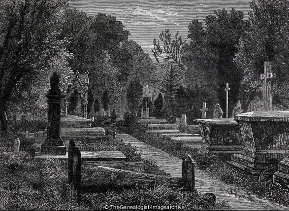 Kensal Green Cemetery (Cemetery, Grave, Graveyard, Kensal Green, Kensal Green Cemetery, London)
