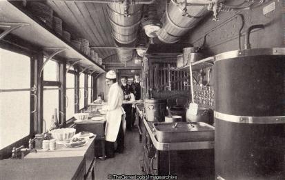 Kitchen Car (Kitchen Car, London and North Western Railway, Railway, Train)