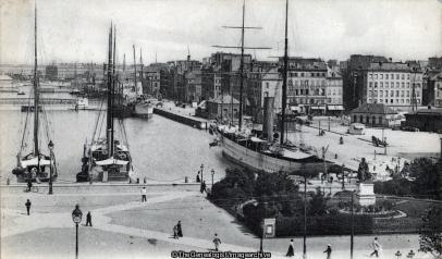 Le Havre Quai Lamblardie (France, Harbour, Le Havre, Quai Lamblardie, Sailing Ship, Steamer, Upper Normandy)