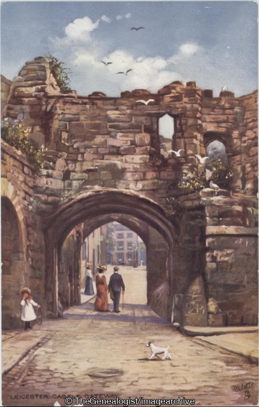 Leicester Castle Gateway (Castle, England, Gateway, Leicester, Leicestershire)