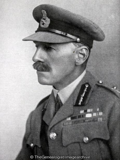 Lieut General Sir G F Gorringe KCB KCMG DSO GOC 47th Division 1916 - 1919 (6th Battalion, Cast Iron Sixth, City of London Rifles, DSO, KCB, KCMG, Lieutenant General, London Regiment, WW1)