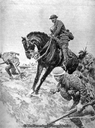 Lieutenant Colonel Forbes Robertson saving the Line from breaking (Lieutenant Colonel Forbes Robertson, WWI)