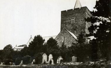 Llanbadarn Church Aberystwyth (Aberystwyth, Cardiganshire, Church, Llanbadarn Fawr, St Padarn, Wales)