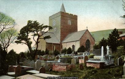 Llanbadarn Church Aberystwyth (Aberystwyth, Cardiganshire, Church, Llanbadarn Fawr, St Padarn, Wales)
