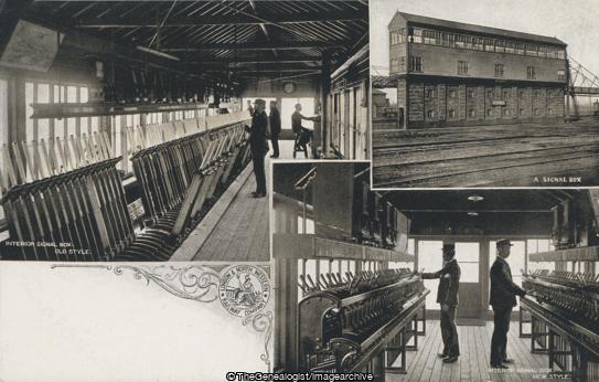 LNWR Railways Jan 1905 (1905, LNWR, Railway, Signal Box, signalman)