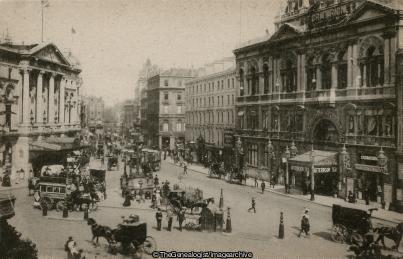 London Piccadilly Circus (Horse and Carriage, London, London Pavilion, Piccadilly Circus)