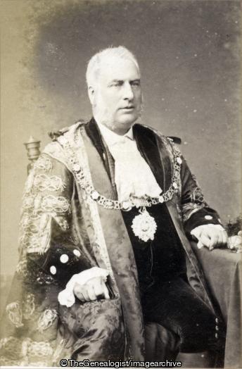 Lord Mayor London 1876 Sir William Cotton (1876, London, Lord Mayor, Sir William Cotton)