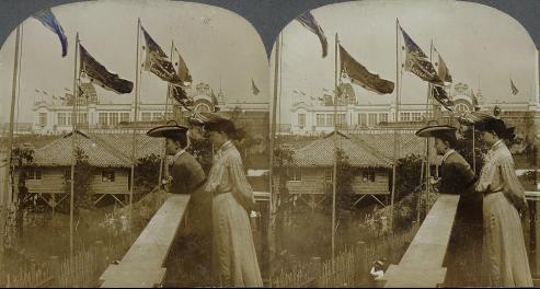 Louisiana Purchase Exposition (1904, 3d, C1900, Exposition, Filipino Village, Louisiana Purchase, Missouri, St Louis, U.S.A.)