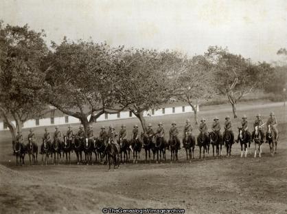 Loyal North Lancashire Regiment Mounted Infantry (India, Loyal North Lancashire Regiment, Mounted Infantry, Poona)