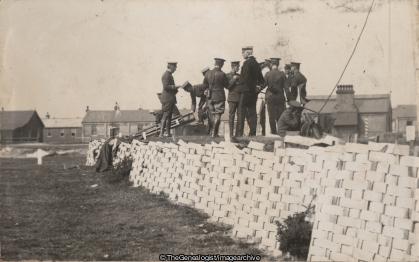 Lydd Sep 10th 1910 Observation of Fire Instruction (1910, England, Kent, Lydd, Officers)