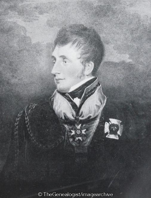 Major General The Hon Sir William Ponsonby KCB Commanded the Regiment 1803-1812 and led it in the charge at Salamanca (1812, 5th Regiment, Battle of Salamanca, Dragoon Guards, Major General, Peninsular War)
