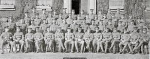 Major Tucker, Warrant Officers and Sergeants of the Second Ipswich 1915 (1915, 6th Battalion, Cast Iron Sixth, City of London Rifles, Ipswich, London Regiment, Major, Sergeant, Suffolk, WOs, WW1)