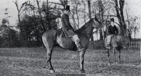 Major W E Stobart (1883-1901) (5th Regiment, C1900, Dragoon Guards, Horse, Hunting, Major)