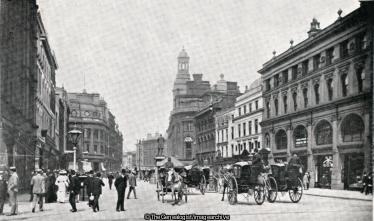 Manchester Street Scene 1905 (1905, C1900, England, Horse and Carriage, Lancashire, Manchester, St Ann's Square)