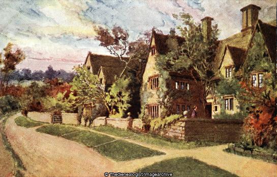 Mary Anderson de Navarro's House, Broadway (Broadway, Court Farm, England, Mary Anderson, Worcestershire)
