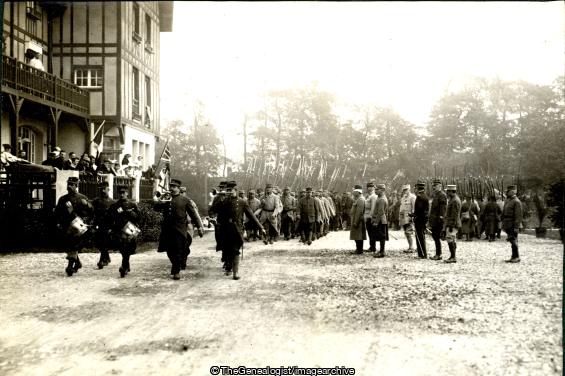 military Parade (Hospital, Le Tréport, WW1)