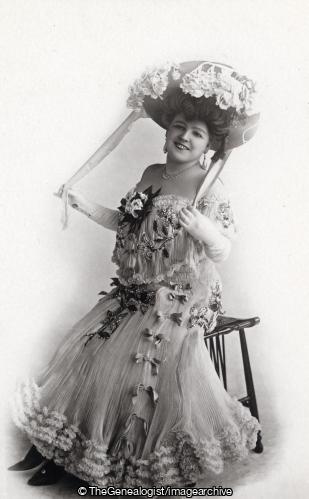 Miss Marie Lloyd (Actor, actress, bonnet, C1900, Marie Lloyd)
