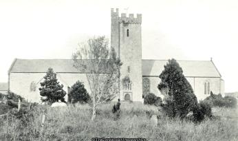 Monkton Priory Church near Pembroke (Monkton Priory, pembroke, Pembrokeshire, St John, St Nicholas, Wales)