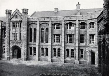 New Buildings North East corner of the Quadrangle Completed 1926 (1926, Castletown, Isle of Man, King William's College, School)