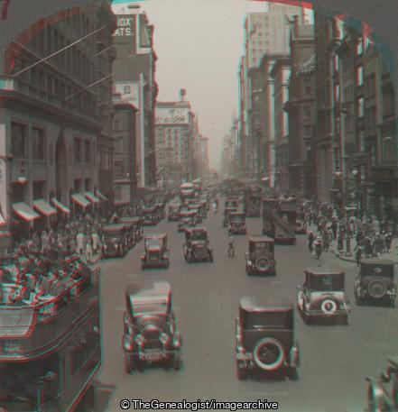 New York City Fifth Avenue looking North from 38th Strb (3d, Fifth Avenue, New York)