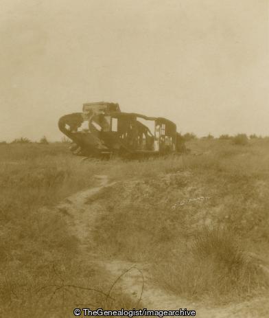 No. 31 - Langemarck, Close to 'Hill 60' (3d, Belgium, C1919, Hill 60, Langemarck, Tank, West Flanders, WW1)