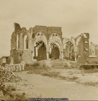 No. 47 - Neuve Chapelle, Armentieres (3d, Armentieres, C1919, France, Neuve Chapelle, Nord-Pas de Calais, Ruins, WW1)