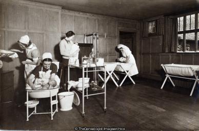 Nurse Maternity Ward (C1930, England, Maternity Ward, Midwife, Nurse)