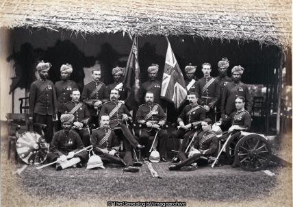 Officers 10th Bombay Light Infantry (10th Battalion, Bombay, Bombay Light Infantry, India, Maharashtra, Officers, Regiment)