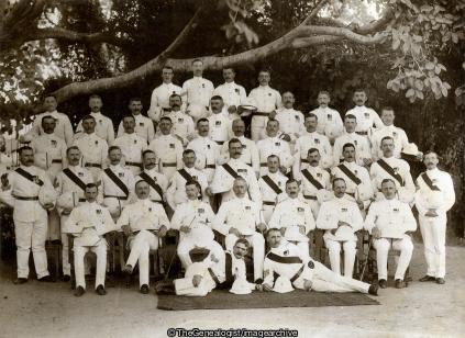 Officers W.O.'s, N.C.O.'s and Men Still Serving who took part in the South African Campaign 1899 - 1902 (India, Loyal North Lancashire Regiment, Poona)