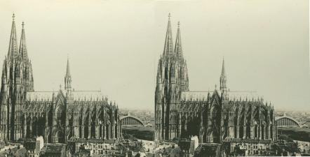 One of the Finest Gothic Structures the Cathedral of Cologne Germany (3d, Cathedral, Cologne Cathedral, Germany)