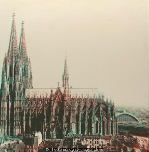 One of the Finest Gothic Structures the Cathedral of Cologne Germany (3d, Cathedral, Cologne Cathedral, Germany)
