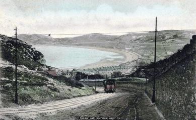 Ormeshead Tramway Llandudno (Beach, Conwy, Llandudno, Llandudno Bay, Seaside, tram, Tramway, Wales)