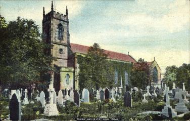Parish Church Erdington (Church, England, erdington, Graveyard, St Barnabas, Warwickshire)