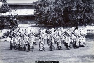 Penna Sway danced before Prince Albert Victor at Mandalay (Burma, C1890, Dancer, Mandalay, Myanmar, Penna Sway, Veil)