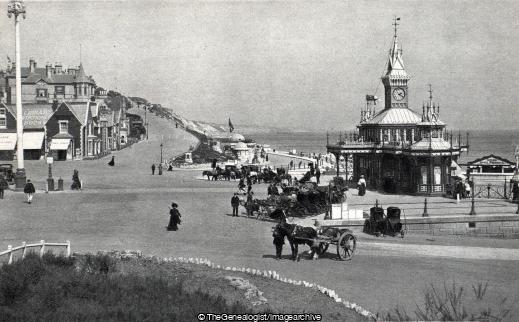 Pier Approach, Bournemouth (Bournemouth, Dorset, England, Hampshire, horse and cart, pier approach, vehicle)