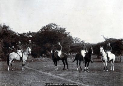 Polo Players (1899, Charles Earbery Bond, E.H.Montresor, Horse, India, Maharashtra, Polo)