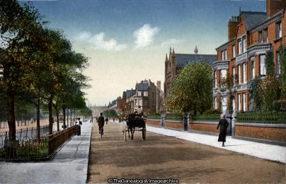 Princes Road Liverpool (bicycle, England, horse and cart, Lancashire, Princes Road)