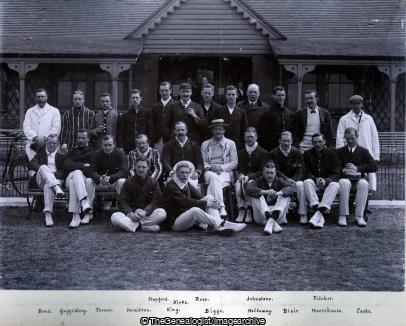 RA v RE Woolwich 1901 (1901, C1900, Cricket, Edward Leslie Bond, England, London, Royal Artillery, Royal Engineers, Woolwich)